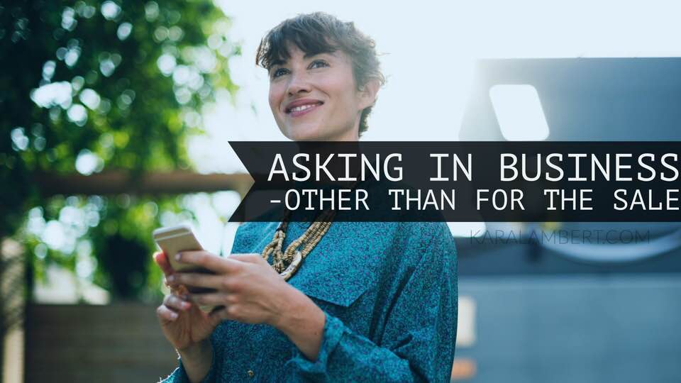 Asking in business overcoming fear with courage