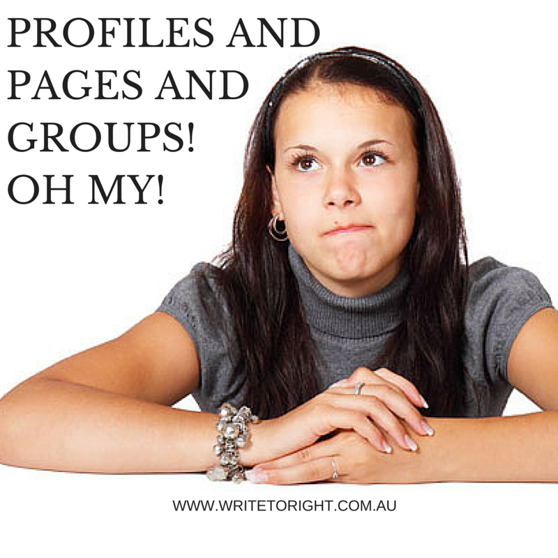 Profiles, pages, and groups showcase online presence.