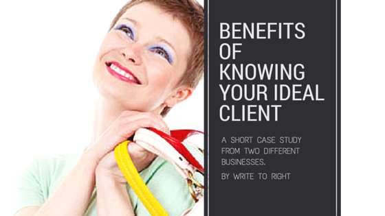 Advantages of understanding your ideal client.