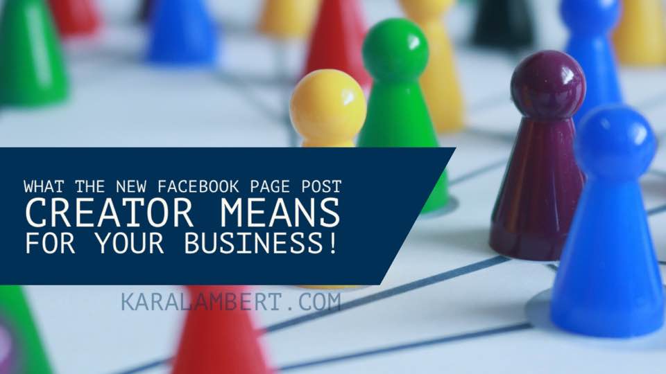 How the latest Facebook Page creator impacts your business.