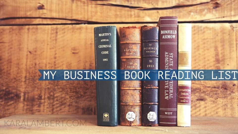 List of business books.