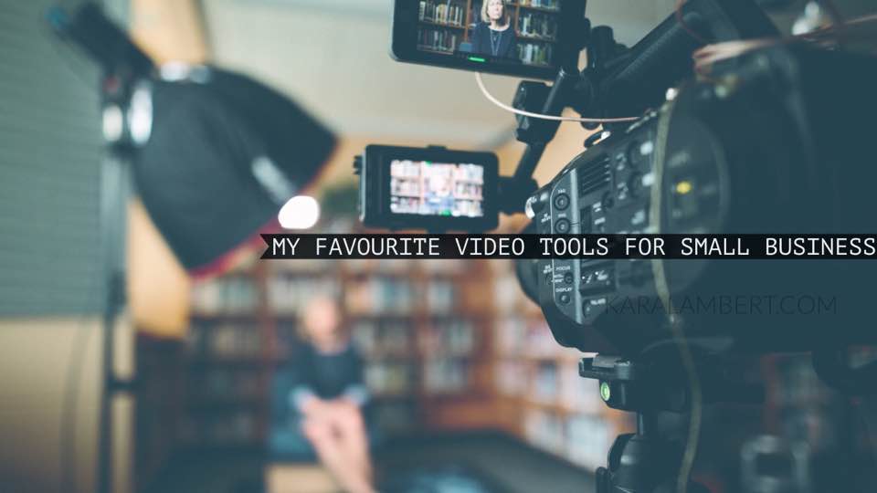 My favorite video tools for small business that enhance business psychology.
