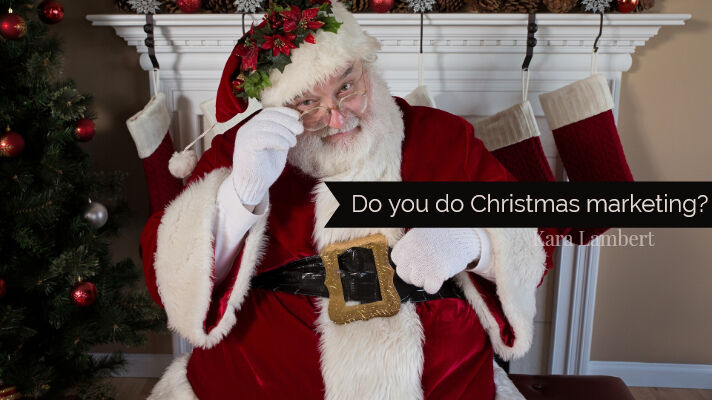 Do you offer marketing services specifically for Christmas?