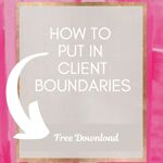 How to put in client boundaries with free download